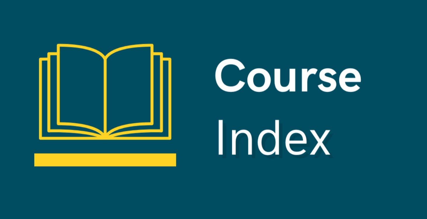 Course Index