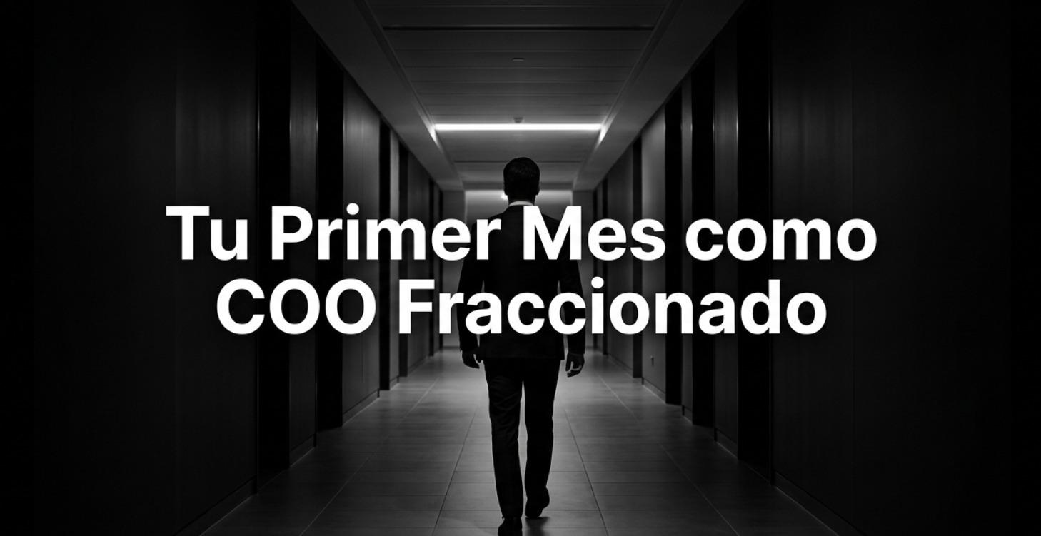 Tus Primeros 30 días - COO Fraccionado