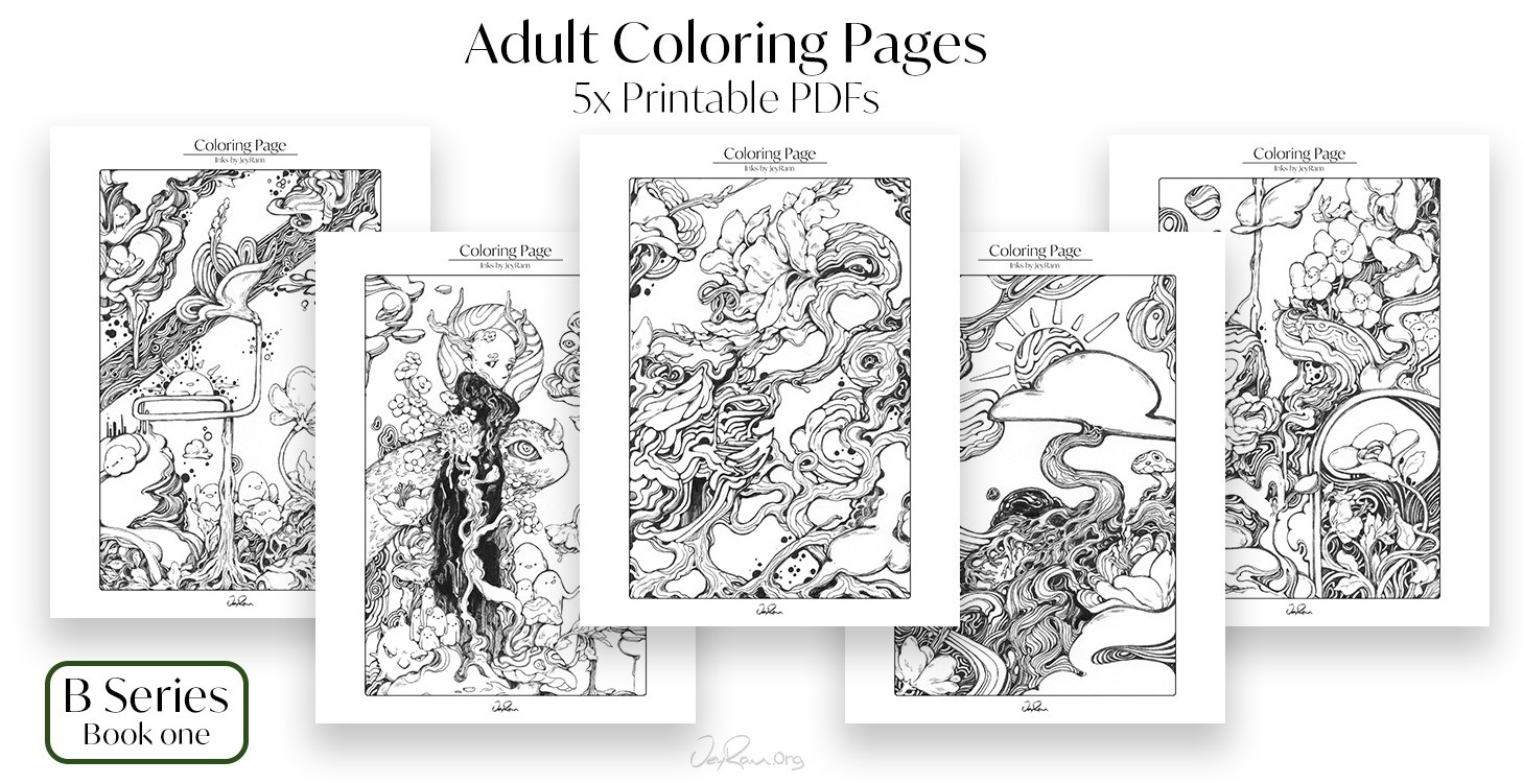 Coloring Pages B Series