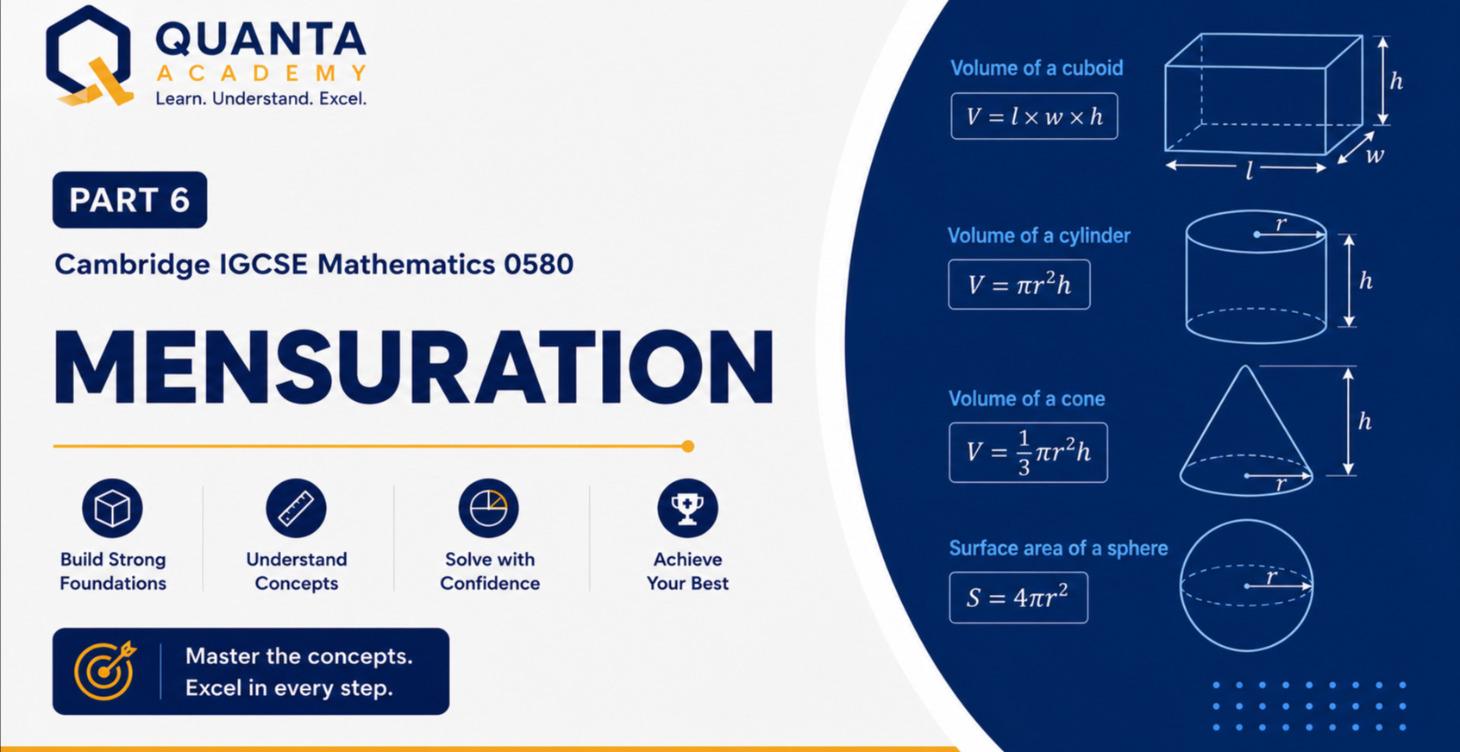 6. Mensuration