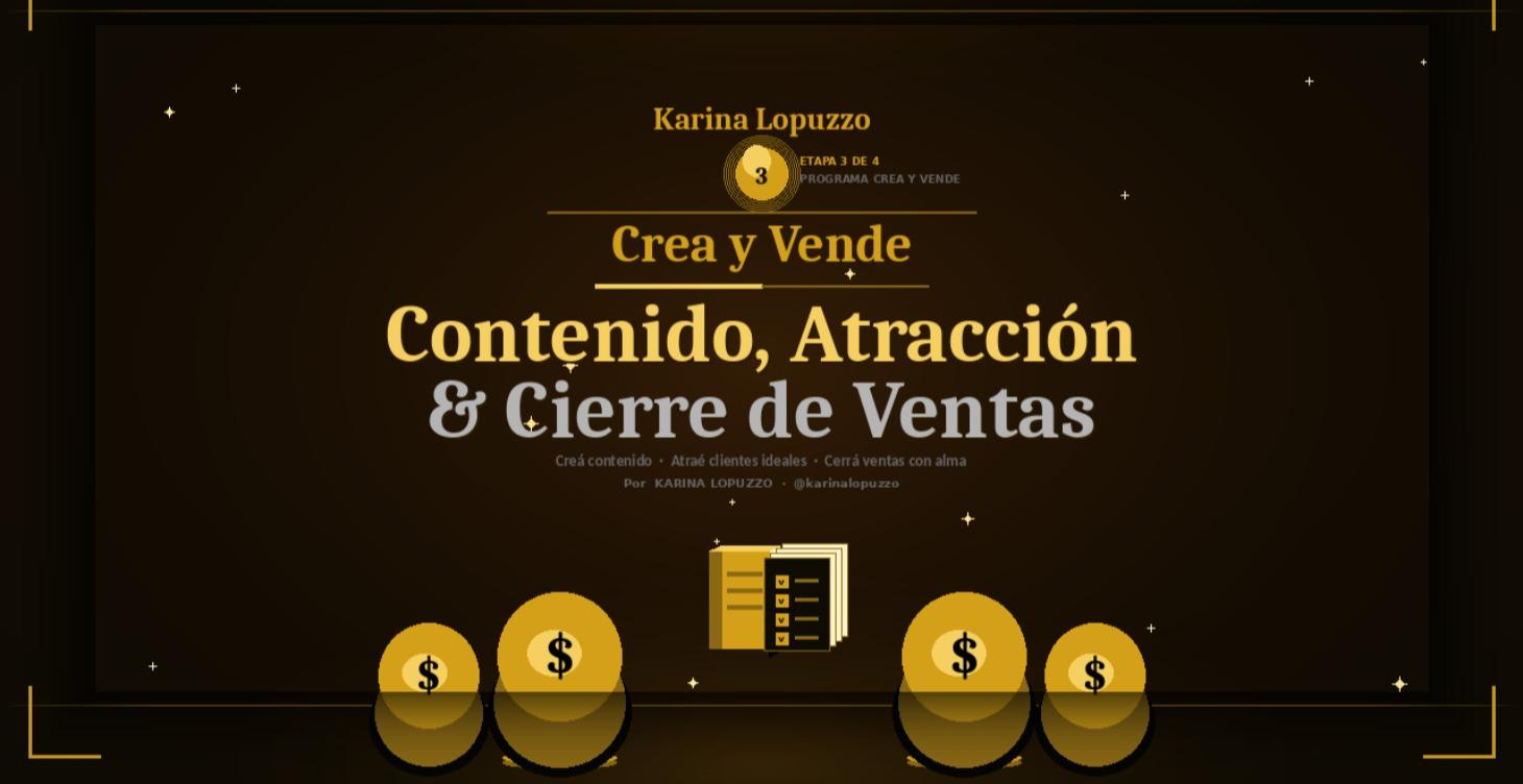 CREA Y VENDE - ETAPA 3