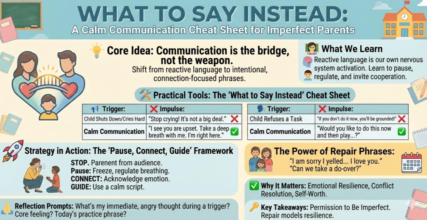 "What to Say Instead": Calm Scripts Teen Edition