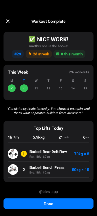 Hypertrophy x Strength Phase 1 Day 2