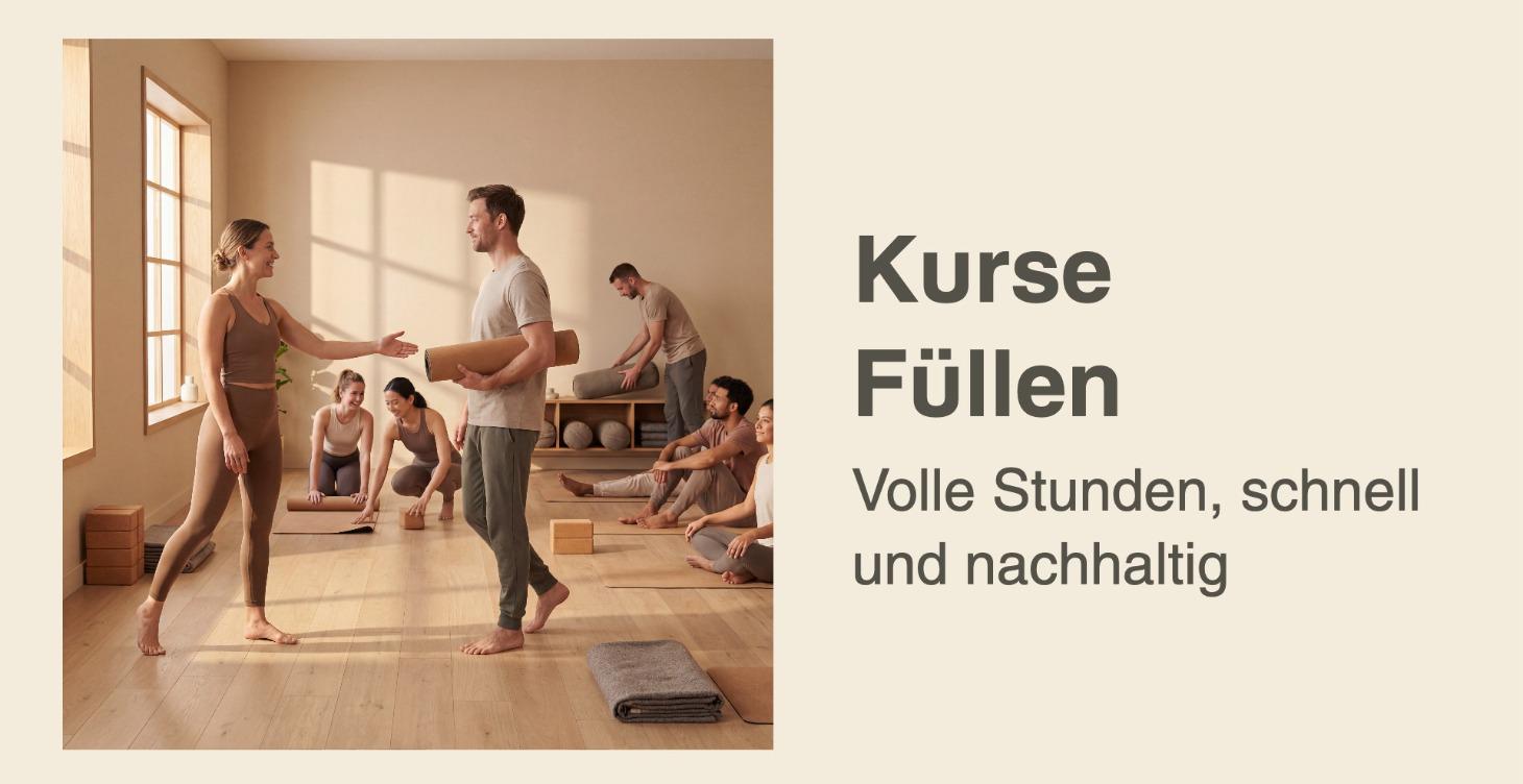 Kurse füllen