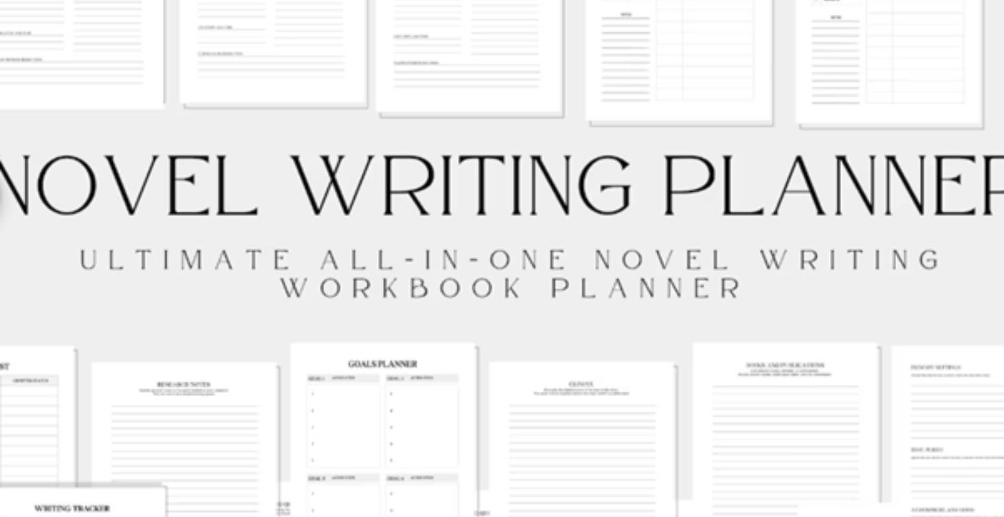 Novel Writing Workbook Planner