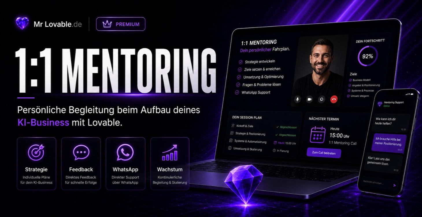 1:1 MENTORING