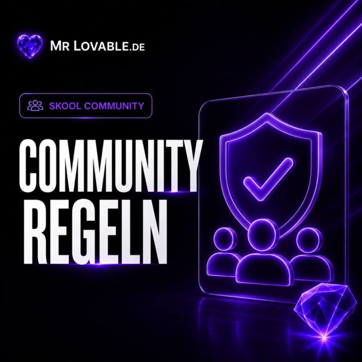 📌 Bitte lesen: Unsere Community-Regeln