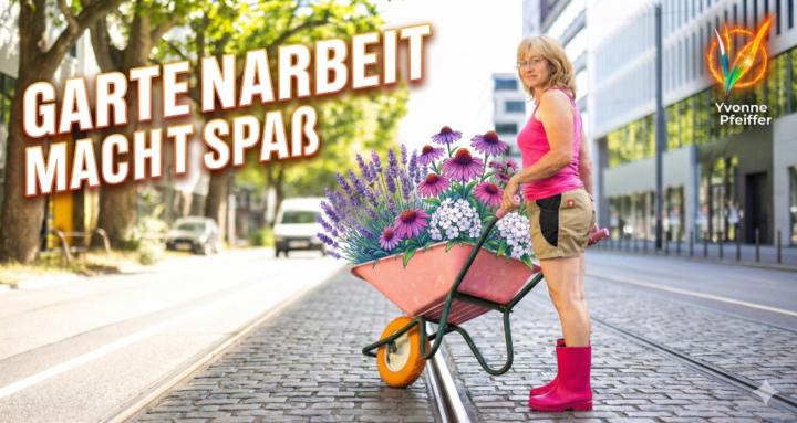 Gartenarbeit macht Spaß