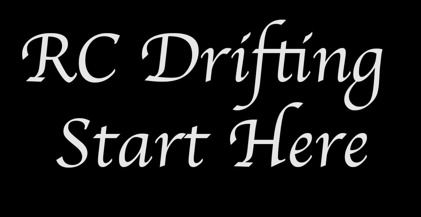 1/10 RC Drifting - Start Here!