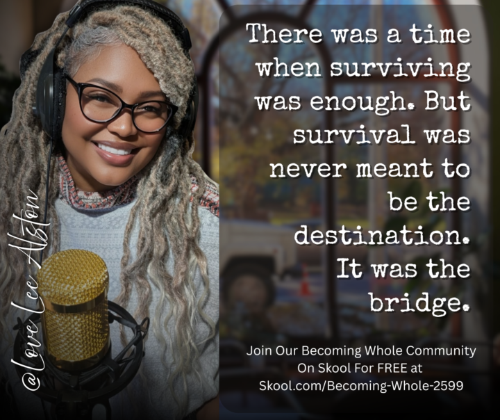 Survival was never meant to be the destination...