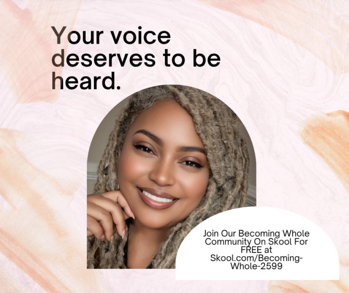 Your voice deserves to be heard.