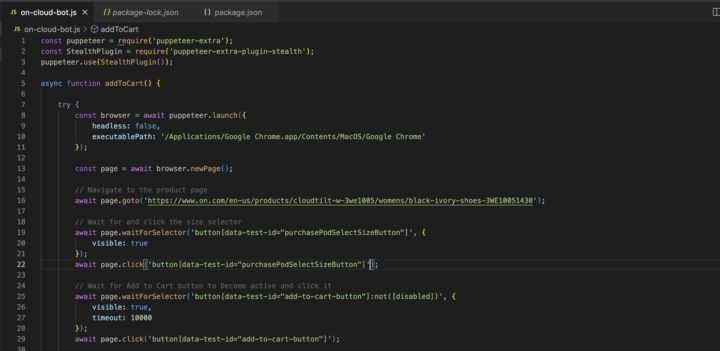 Building a Sneaker Bot with Cursor AI 👟
