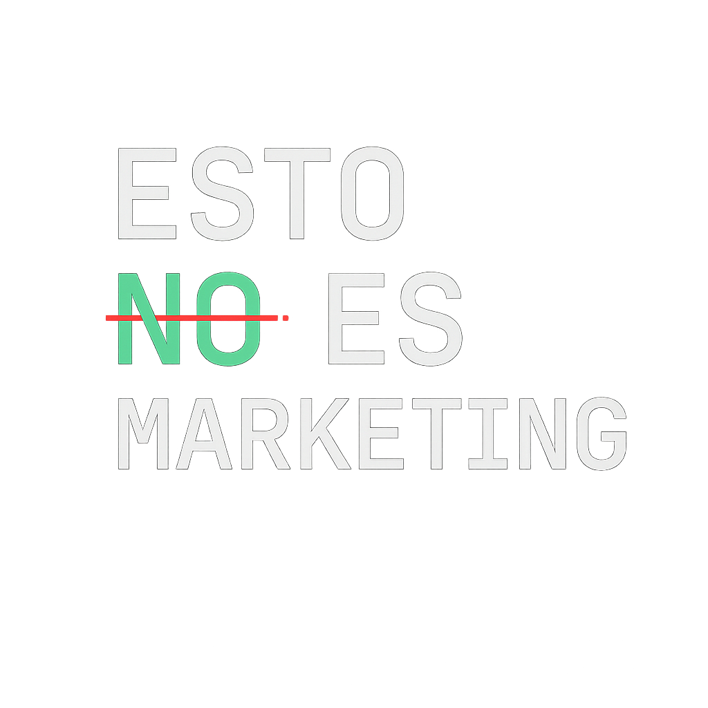 Esto NO es Marketing
