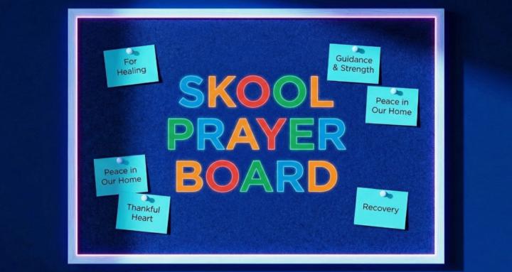 Skool Prayer Board