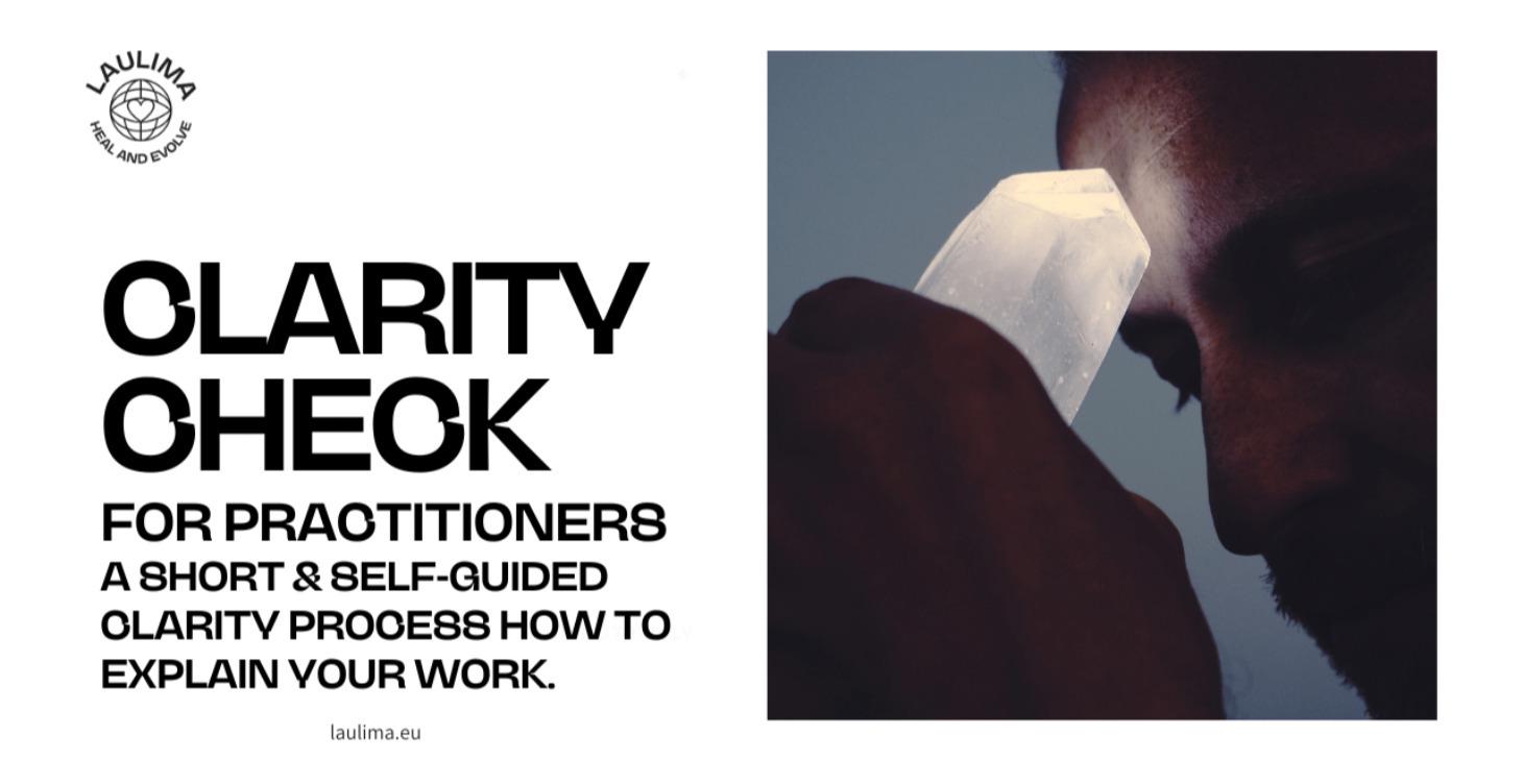 CLARITY CHECK for Practitioners