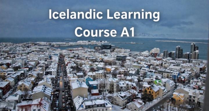 Learn Icelandic with me!