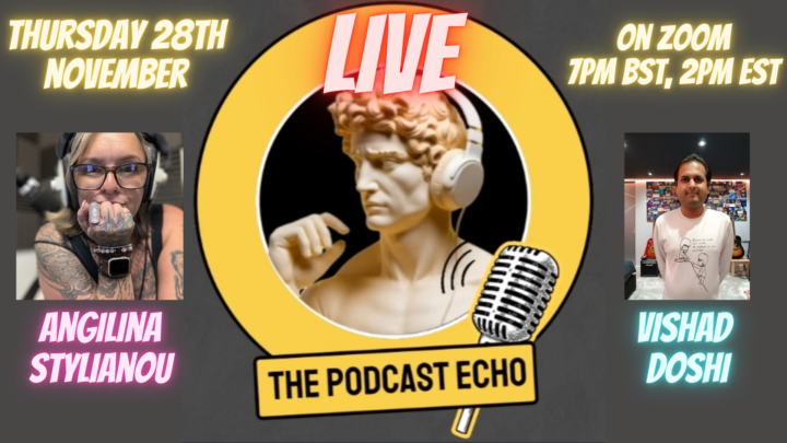 The Podcast Echo LIVE tomorrow evening!