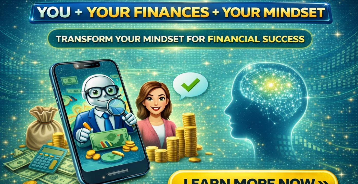 YOU + YOUR FINANCES + YOUR MINDET