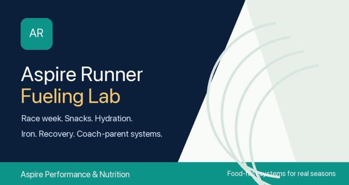 Aspire Runner Fueling Lab