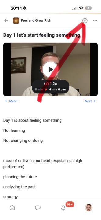 How to start the 21 day feeling journey