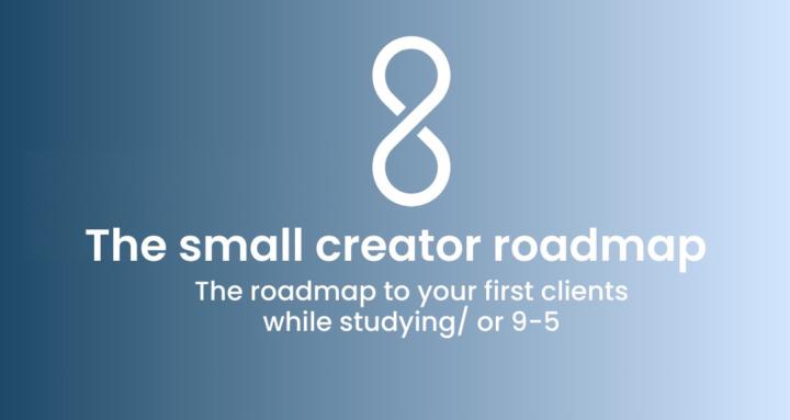 Small Creator Roadmap