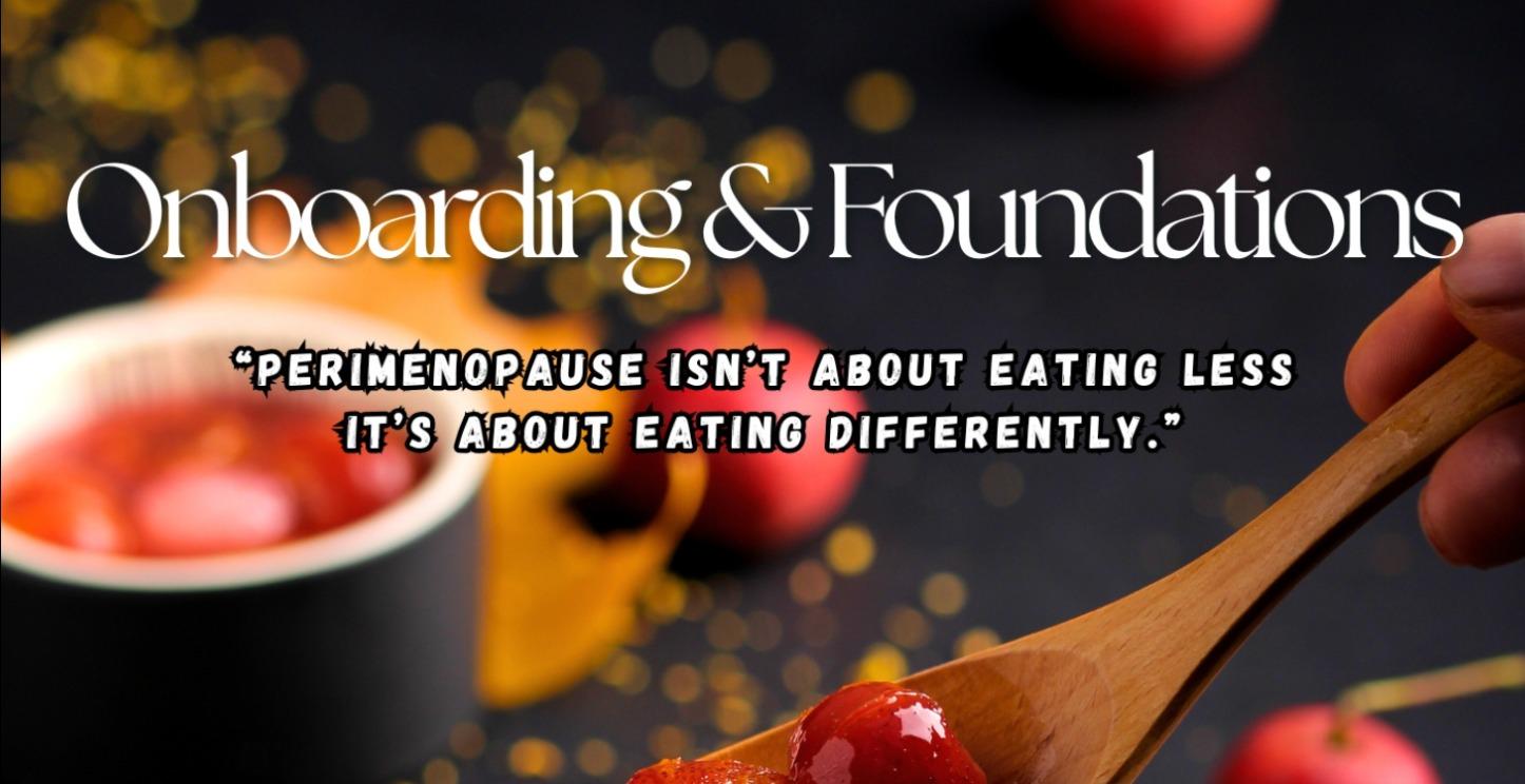 ONBOARDING & FOUNDATIONS