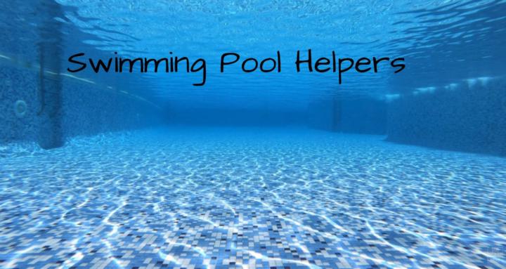 Swimming pool helpers