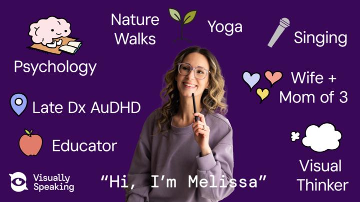 Hi! I'm Melissa 💜 