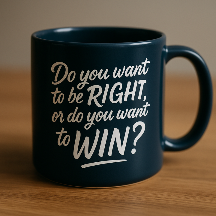 Be Right, or Win?