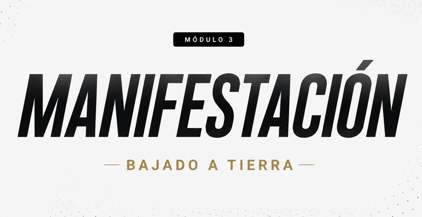 Manifestación (bajado a tierra)