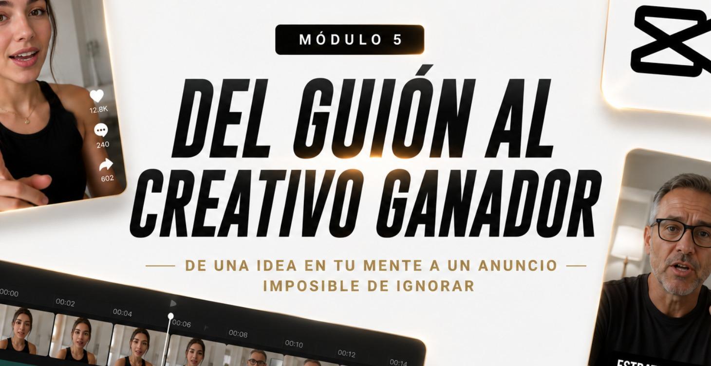 DEL GUIÓN AL CREATIVO GANADOR (Formatos, edición)