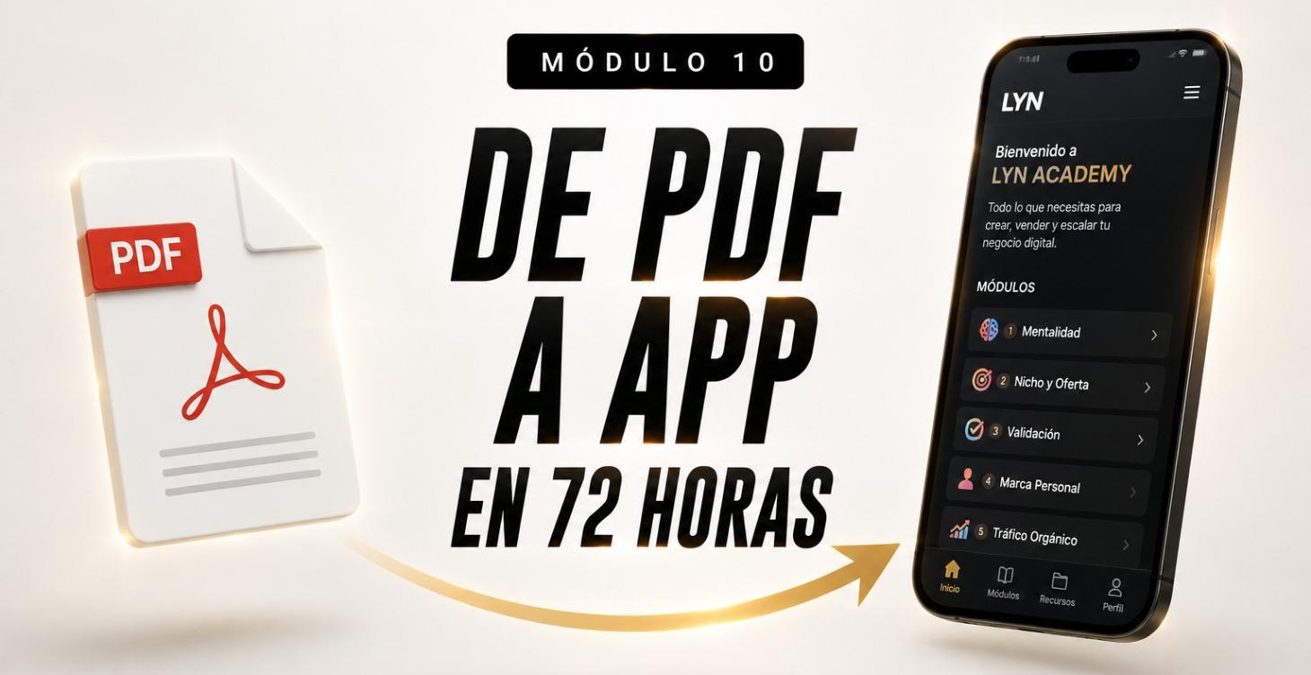 De PDF a APP en 72 horas