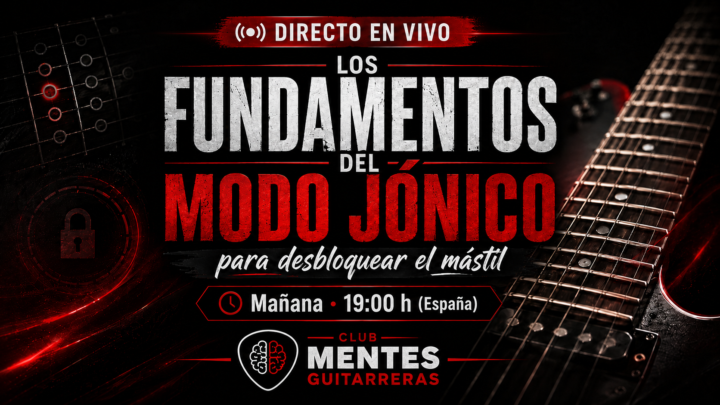 🎸 Mañana tenemos directo en el Club Mentes Guitarreras