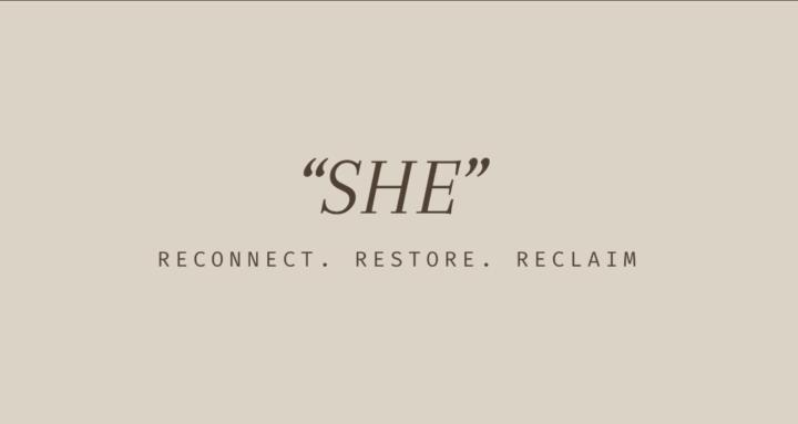 "SHE"