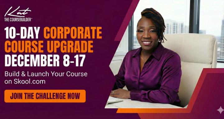 10Day Corporate Course Upgrade