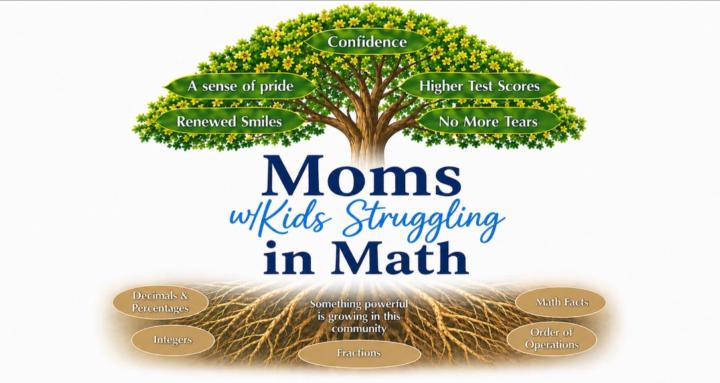 Moms w/Kids Struggling in Math