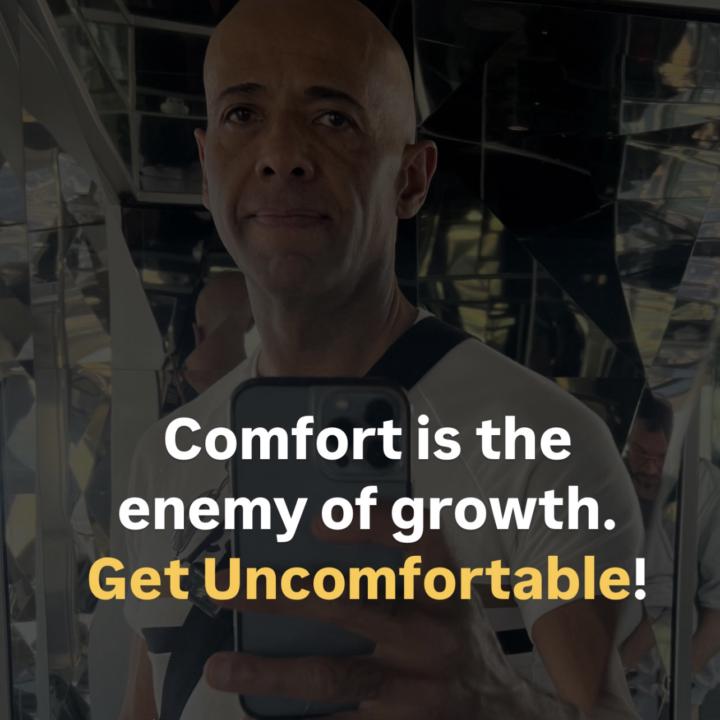 Comfort is a cozy prison