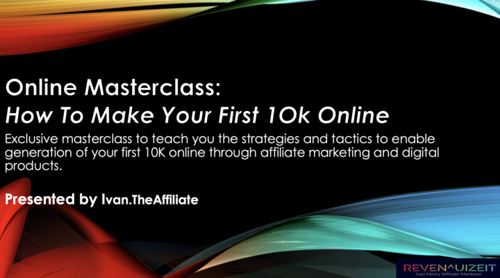 Live Masterclass Today 💻