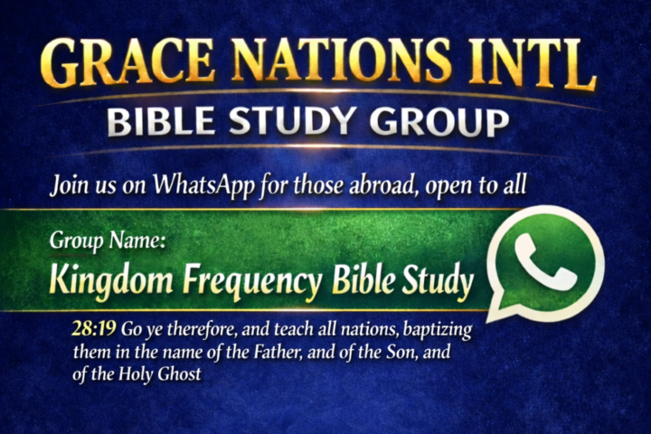 KINGDOM FREQUENCY ABROAD BIBLE STUDY