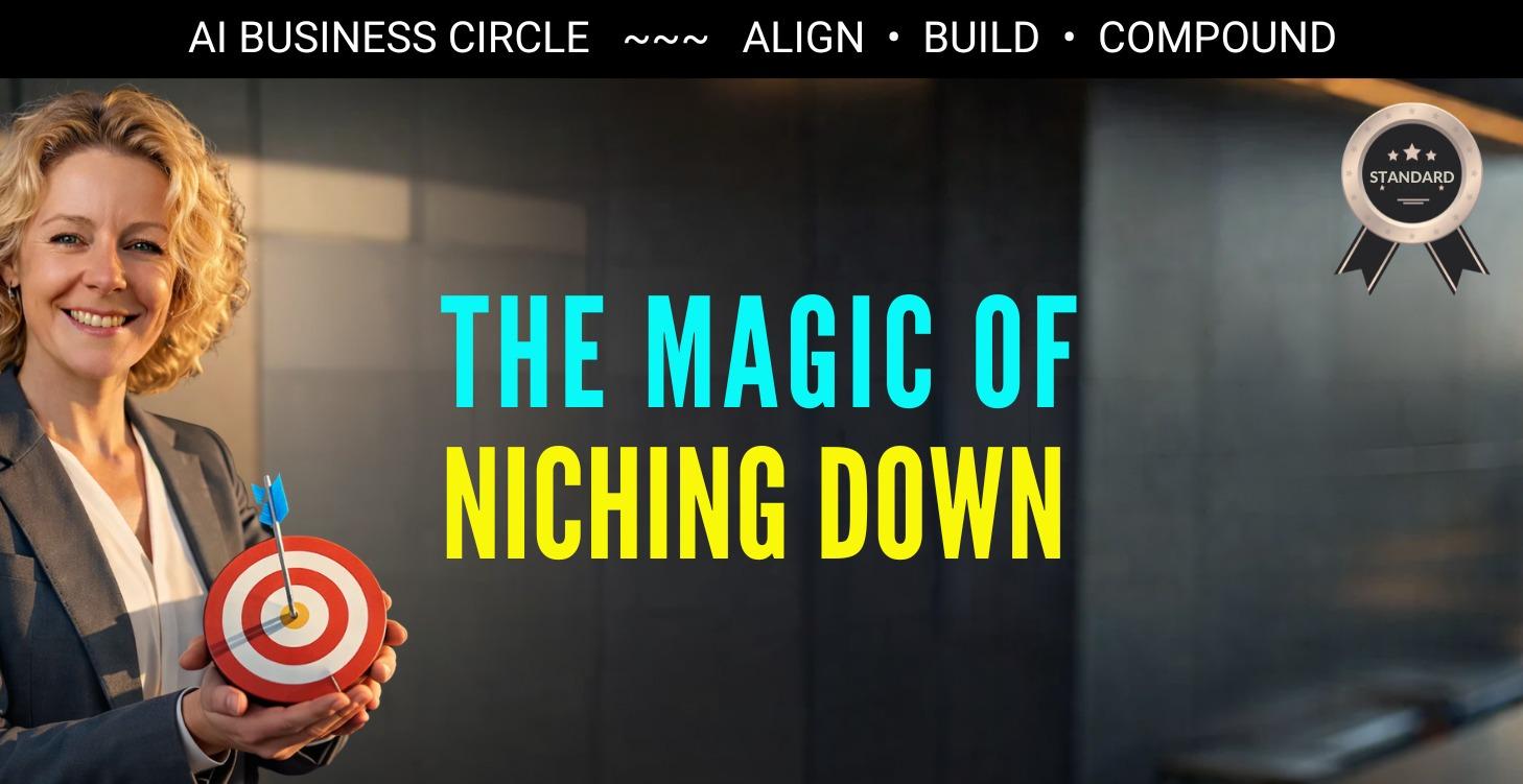 The Magic of Niching Down