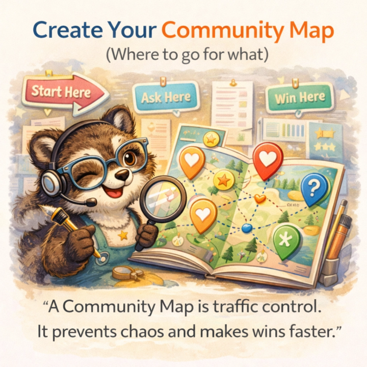 Create Your Community Map (Where to go for what)