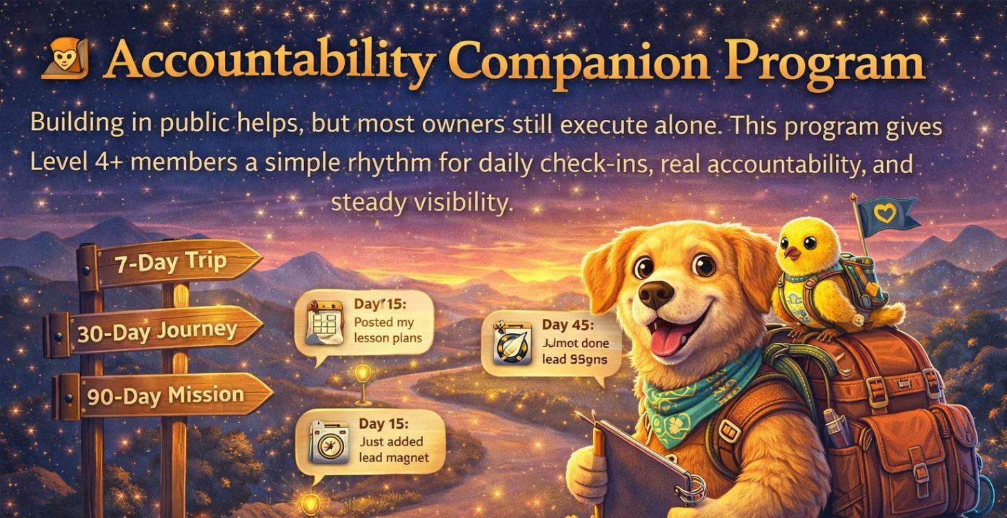 🛣️ Accountability Companion Program