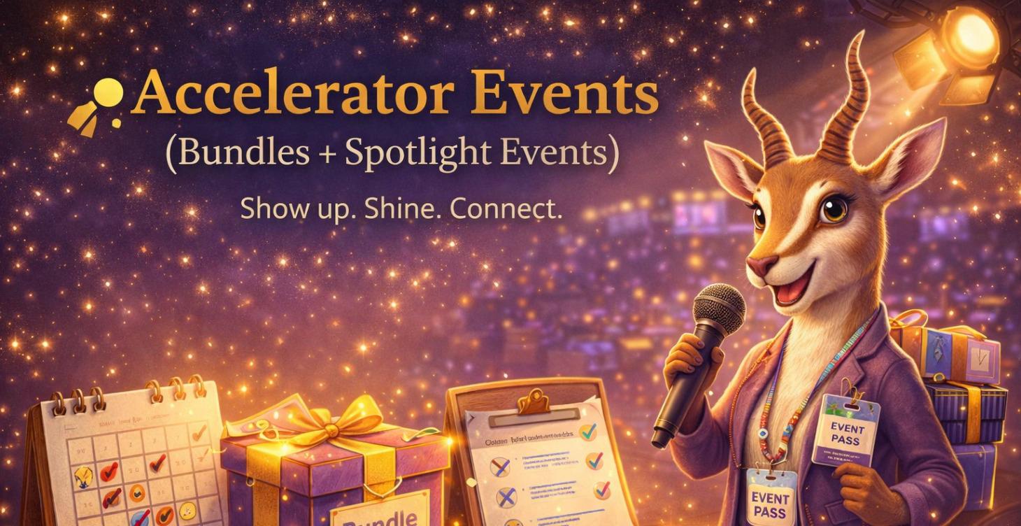 🧨 Accelerator Events (Bundles + Spotlight Events)