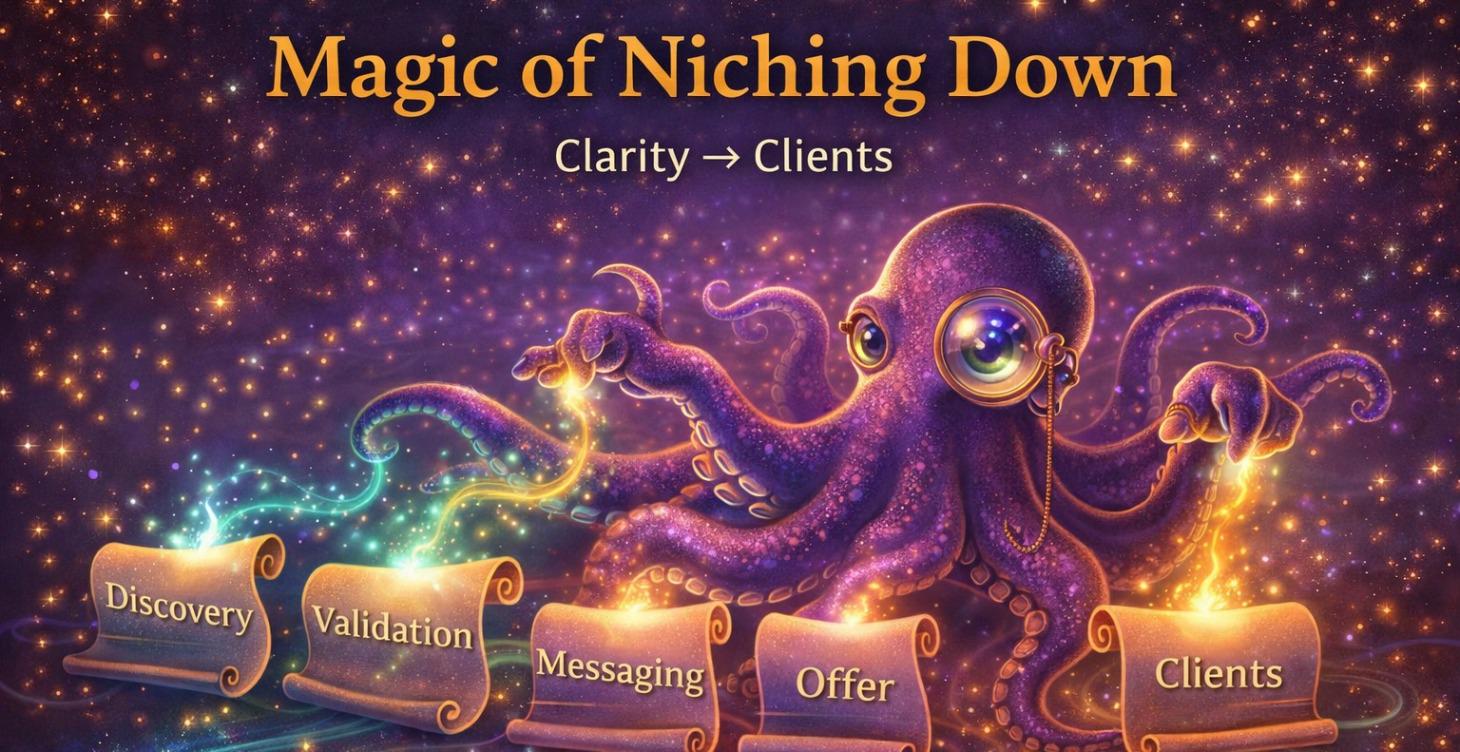 The Magic of Niching Down