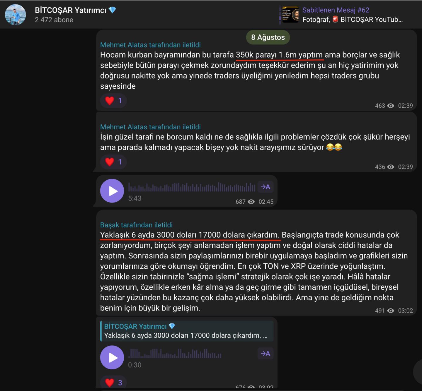 BİTCOŞAR Traders (BT)