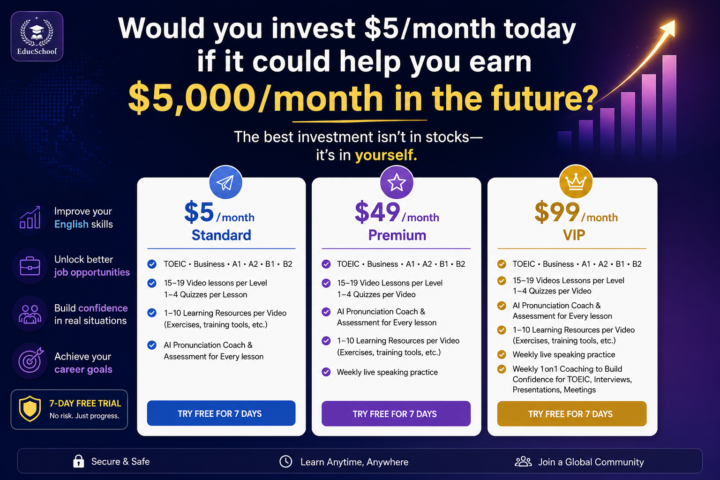 Would you invest $5/month today if it could help you earn an extra $5,000/month in the future?