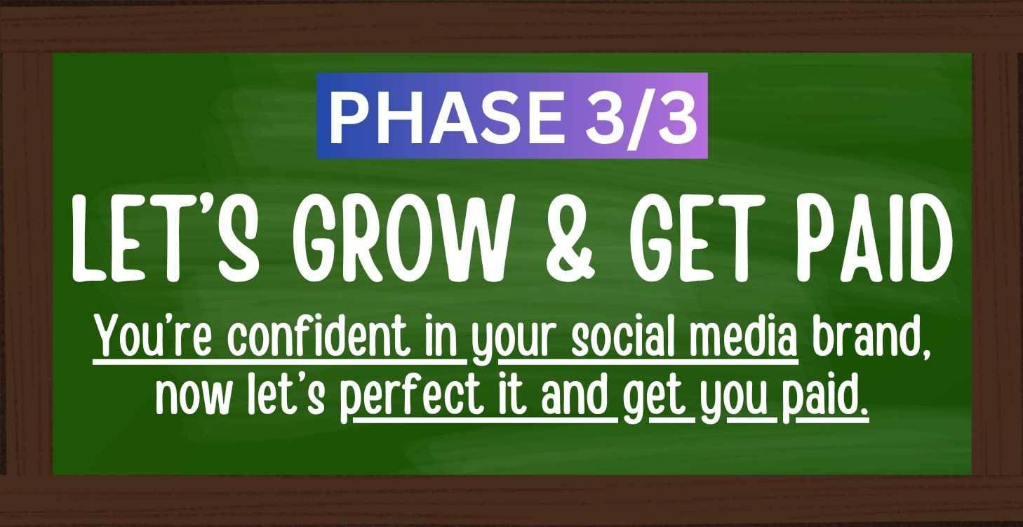 Phase 3️⃣: Let's Grow & Get Paid