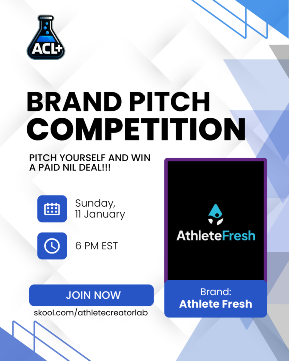 🚨 TONIGHT: Pitch Yourself. Win a REAL NIL Deal. 🚨