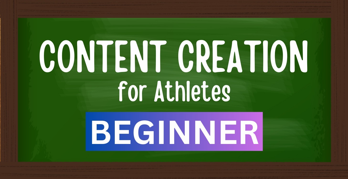 Content Creation for Athletes