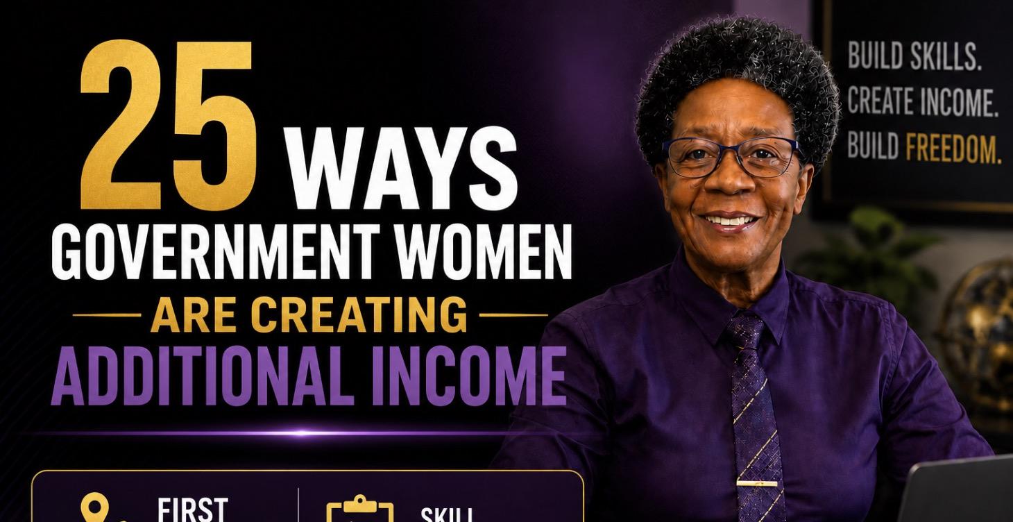 25 Ways Government Women Are Creating Income